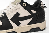 OFF-WHITE OOO Low Out Of Office Black Beige White OWIA259S21LEA0016110