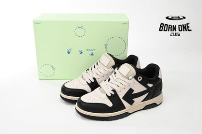 OFF-WHITE OOO Low Out Of Office Black Beige White OWIA259S21LEA0016110