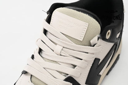 OFF-WHITE OOO Low Out Of Office Black Beige White OWIA259S21LEA0016110