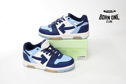 OFF-WHITE OOO Low Out Of Office Double Blue OMIA189S21LEA0014045