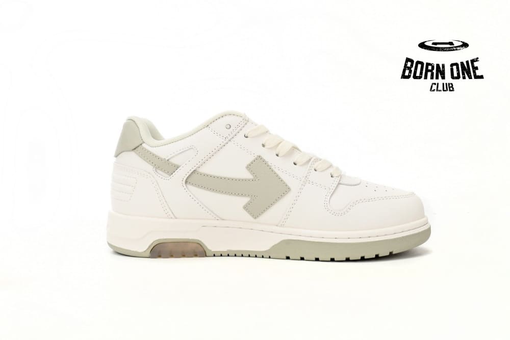 OFF-WHITE OOO Low Out Of Office Ivory White OMIA189F21LEA0010161