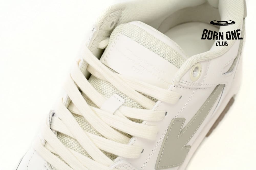 OFF-WHITE OOO Low Out Of Office Ivory White OMIA189F21LEA0010161