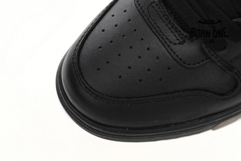 OFF-WHITE OOO Low Tops "For Walking" Black White  OMIA189S21LEA0041001