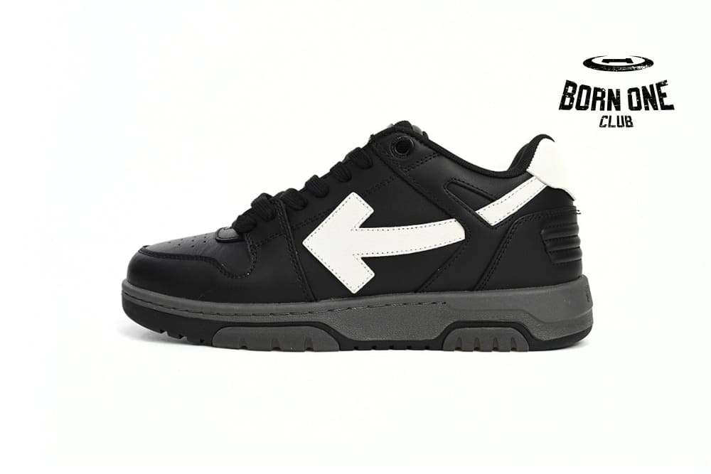 OFF-WHITE Out Of Office Black White OMIA189R21LEA0011001