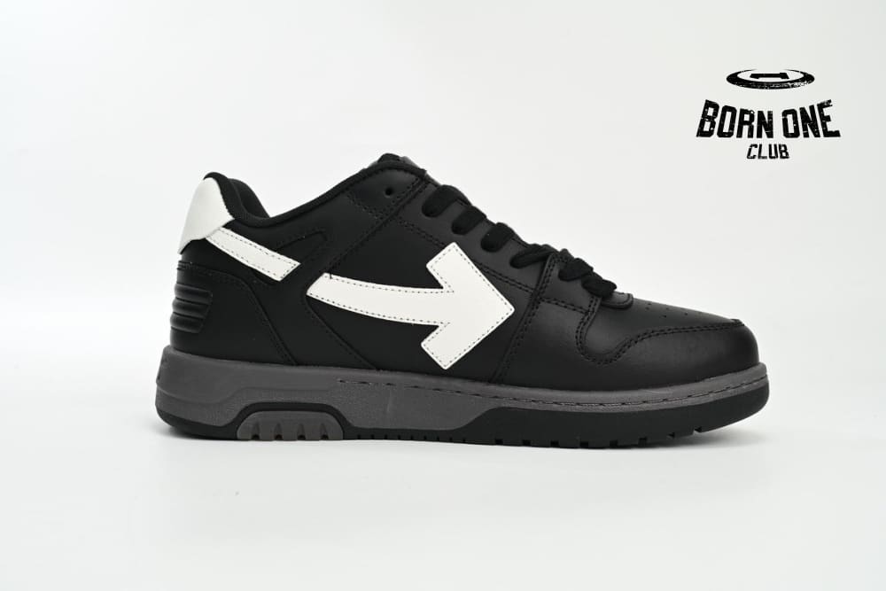 OFF-WHITE Out Of Office Black White OMIA189R21LEA0011001