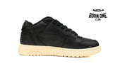 OFF-WHITE Out Of Office White Black Round Head OMIA189F23LEA0011010
