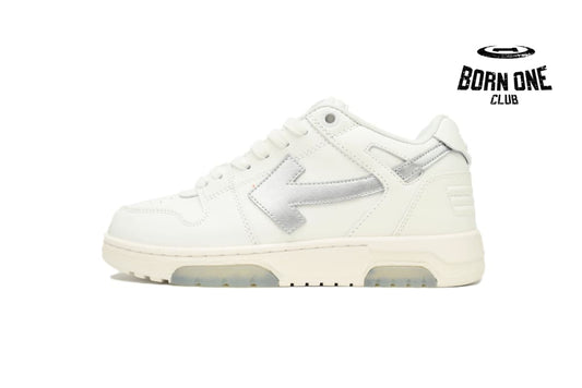 OFF-WHITE Out Of Office White White Black White Silver OMIA189F23LEA0090172
