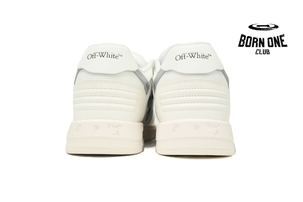 OFF-WHITE Out Of Office White White Black White Silver OMIA189F23LEA0090172