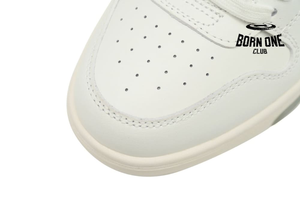 OFF-WHITE Out Of Office White White Black White Silver OMIA189F23LEA0090172