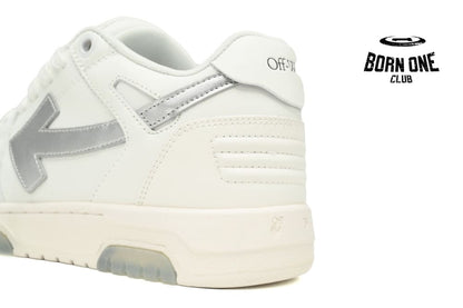 OFF-WHITE Out Of Office White White Black White Silver OMIA189F23LEA0090172