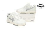 OFF-WHITE Out Of Office White White Black White Silver OMIA189F23LEA0090172