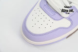 OFF-WHITE Out Of Office Calf Leather White Lilac OWIA259R21LEA0010131