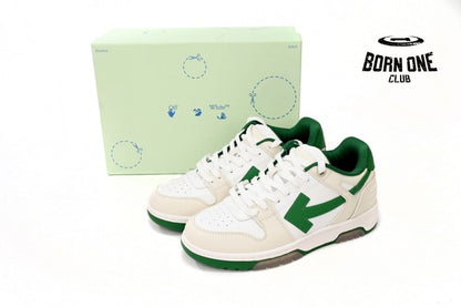 OFF-WHITE Out Of Office White Green OMIA189C99LEA0010455
