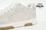 OFF-WHITE Out Of Office Low Tops Strass OWIA259S23LEA0080101