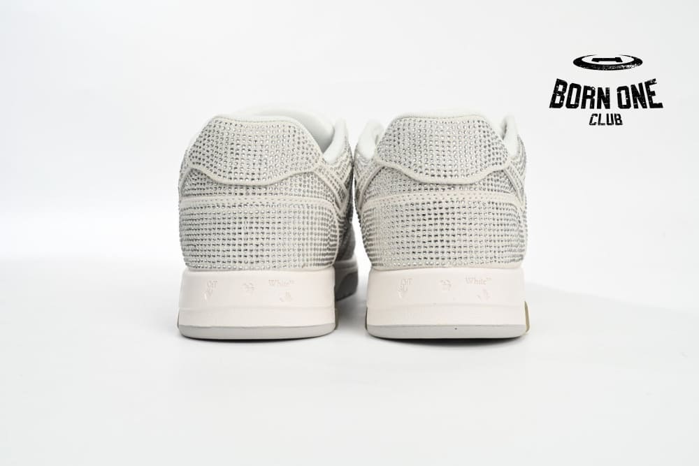 OFF-WHITE Out Of Office Low Tops Strass OWIA259S23LEA0080101
