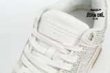OFF-WHITE Out Of Office Low Tops Strass OWIA259S23LEA0080101