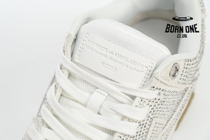 OFF-WHITE Out Of Office Low Tops Strass OWIA259S23LEA0080101