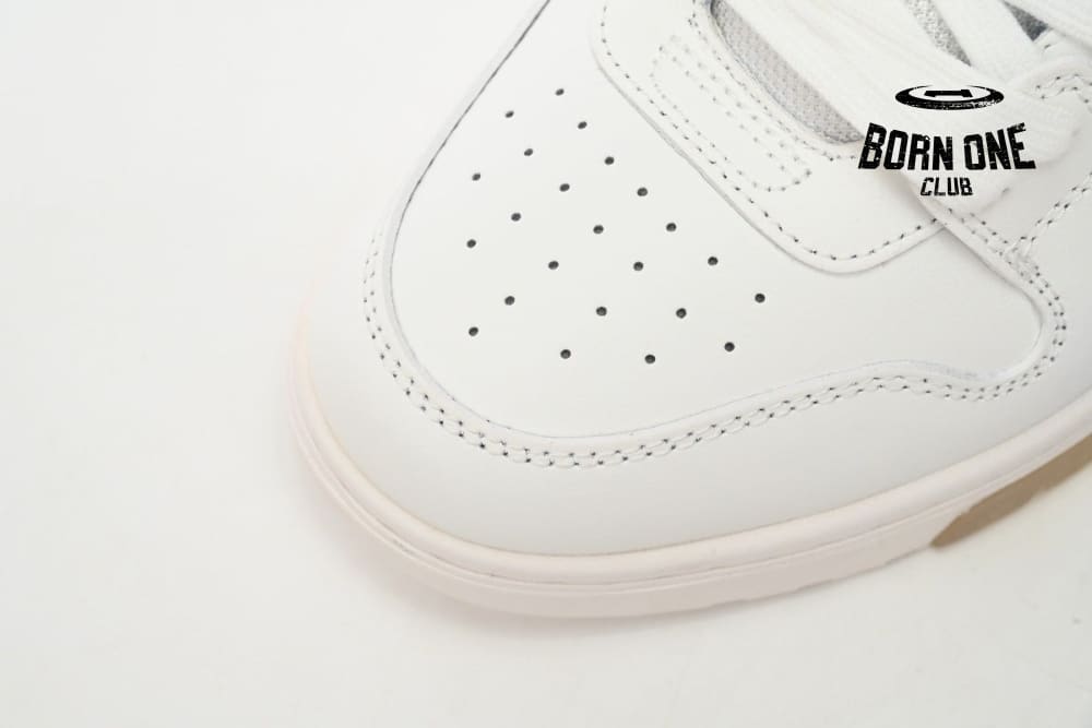 OFF-WHITE Out Of Office OOO "For Walking" Low Tops White Blue (SS22) OMIA189S22LEA0030145