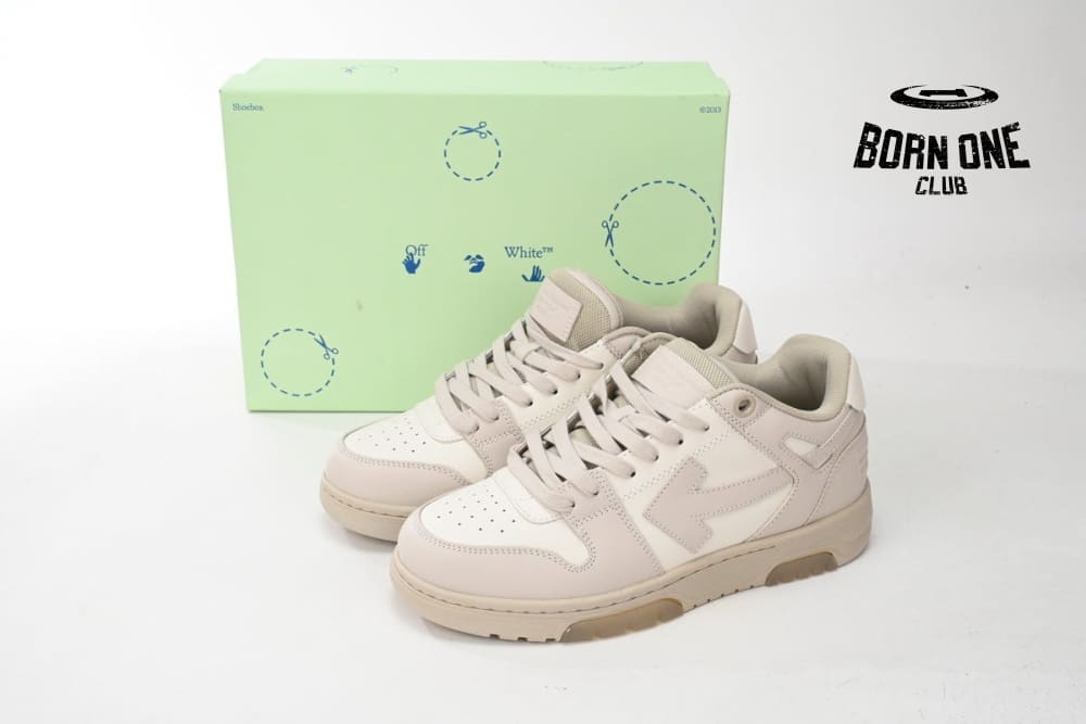 OFF-WHITE Out Of Office OOO Low Out Of Office Beige 0VIA259S21LEA0010161
