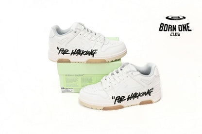 OFF-WHITE Out Of Office "OOO" Low "For Walking" White Black OWIA259C99LEA0020110
