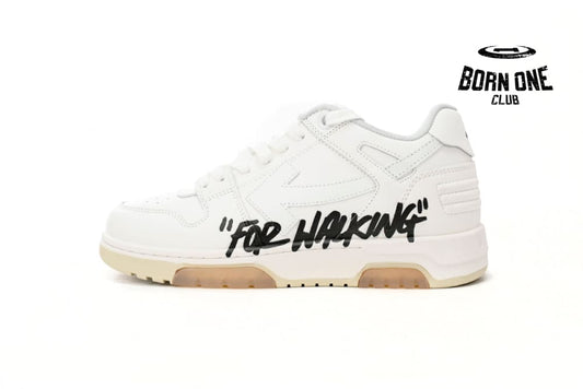 OFF-WHITE Out Of Office "OOO" Low "For Walking" White Black OWIA259C99LEA0020110