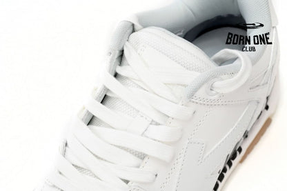 OFF-WHITE Out Of Office "OOO" Low "For Walking" White Black OWIA259C99LEA0020110