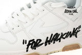 OFF-WHITE Out Of Office "OOO" Low "For Walking" White Black OWIA259C99LEA0020110