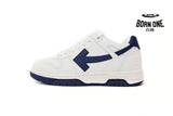 OFF-WHITE Out Of Office "OOO" Low White Navy OWIA259F21LEA0010142