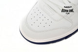 OFF-WHITE Out Of Office "OOO" Low White Navy OWIA259F21LEA0010142
