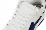 OFF-WHITE Out Of Office "OOO" Low White Navy OWIA259F21LEA0010142
