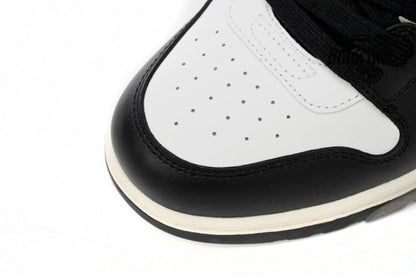 OFF-WHITE Out Of Office "OOO" Low Tops Black And White Pandas