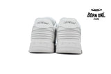 OFF-WHITE Out Of Office OOO Low Tops Black White OMIA189S24LEA0041001