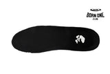 OFF-WHITE Out Of Office OOO Low Tops Black White Red OMIA189S23LEA0012510