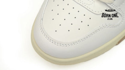OFF-WHITE Out Of Office OOO Low Tops White Black SS21 OMIA189S21LEA0030110