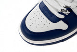 OFF-WHITE Out Of Office "OOO" Low Tops Dark Blue White OMIA189S22LEA0010142