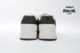OFF-WHITE Out Of Office OOO Low Tops White Green OLIA189S23LEA0015901