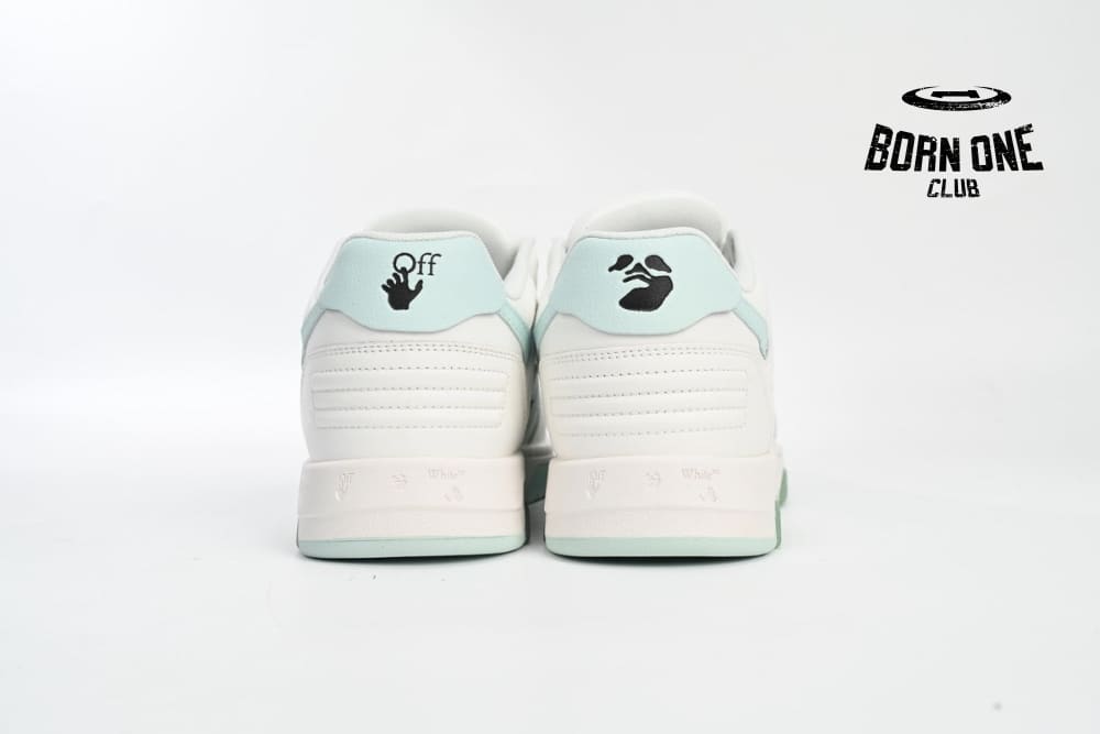 OFF-WHITE Out Of Office OOO Low Tops White Mint OWIA259C99LEA0030151