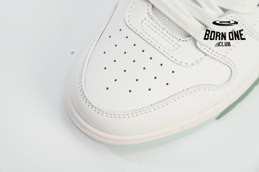 OFF-WHITE Out Of Office OOO Low Tops White Mint OWIA259C99LEA0030151