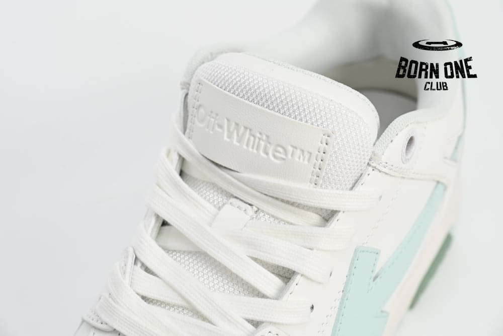 OFF-WHITE Out Of Office OOO Low Tops White Mint OWIA259C99LEA0030151