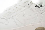 OFF-WHITE Out Of Office OOO Low Tops Triple White OMIA189C99LEA0010100