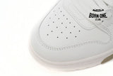 OFF-WHITE Out Of Office OOO Low Tops Triple White OMIA189C99LEA0010100