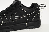 OFF-WHITE Out Of Office Sartorial Stitching Black White OMIA189S23LEA0141010