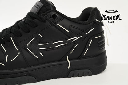 OFF-WHITE Out Of Office Sartorial Stitching Black White OMIA189S23LEA0141010