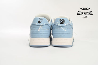 OFF-WHITE Out Of Office Sartorial Stitching White Blue OMIA189S23LEA2222222