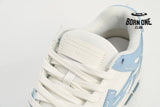 OFF-WHITE Out Of Office Sartorial Stitching White Blue OMIA189S23LEA2222222