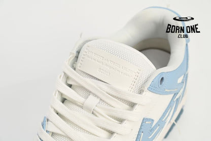 OFF-WHITE Out Of Office Sartorial Stitching White Blue OMIA189S23LEA2222222