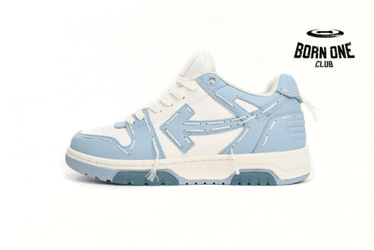 OFF-WHITE Out Of Office Sartorial Stitching White Blue OMIA189S23LEA2222222
