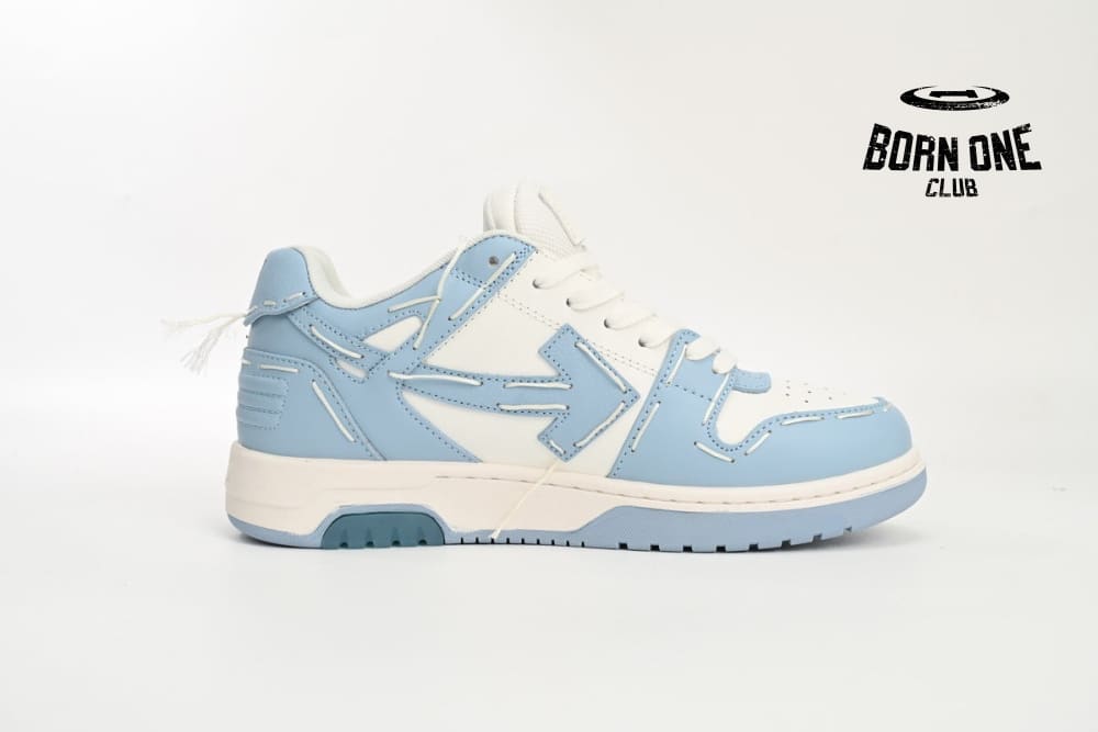 OFF-WHITE Out Of Office Sartorial Stitching White Blue OMIA189S23LEA2222222