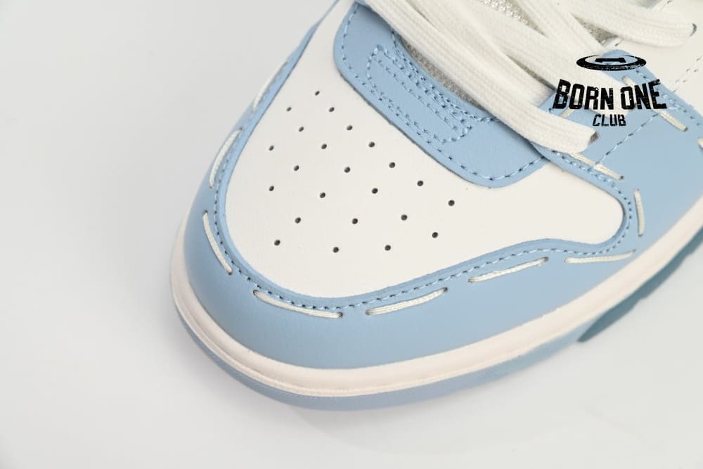 OFF-WHITE Out Of Office Sartorial Stitching White Blue OMIA189S23LEA2222222