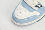 OFF-WHITE Out Of Office Sartorial Stitching White Blue OMIA189S23LEA2222222